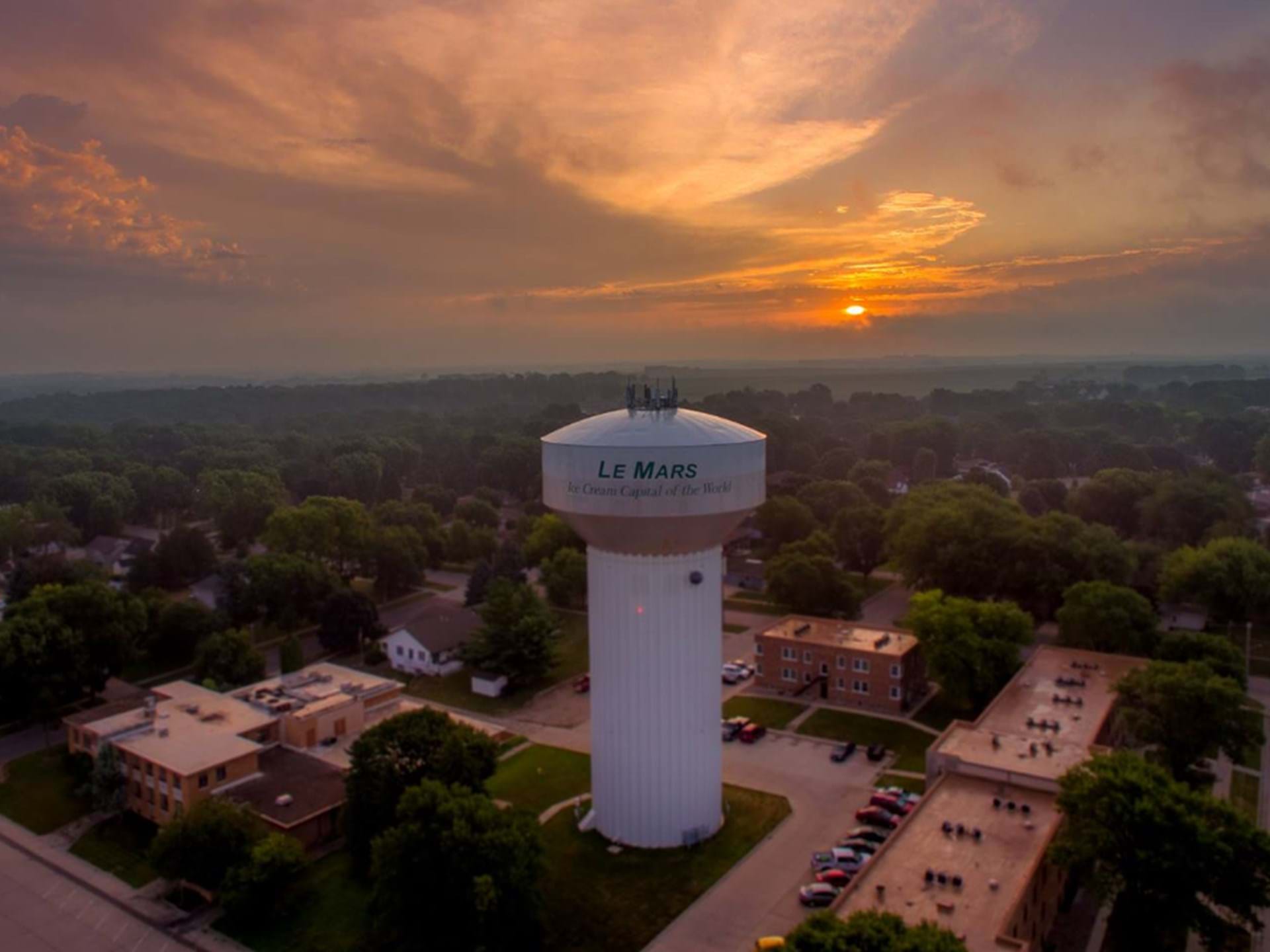 Water Tower View