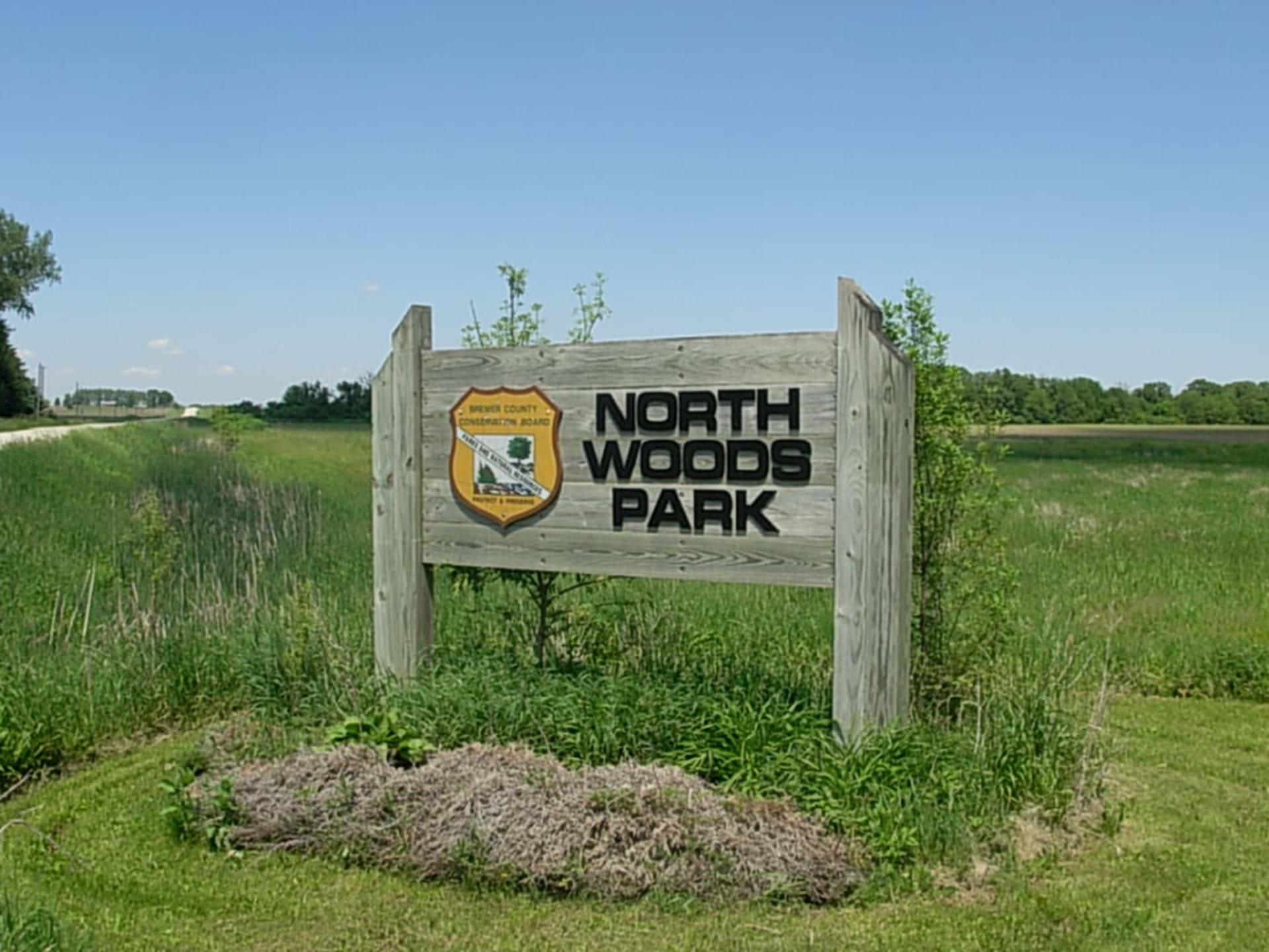 North Woods Park Entrance