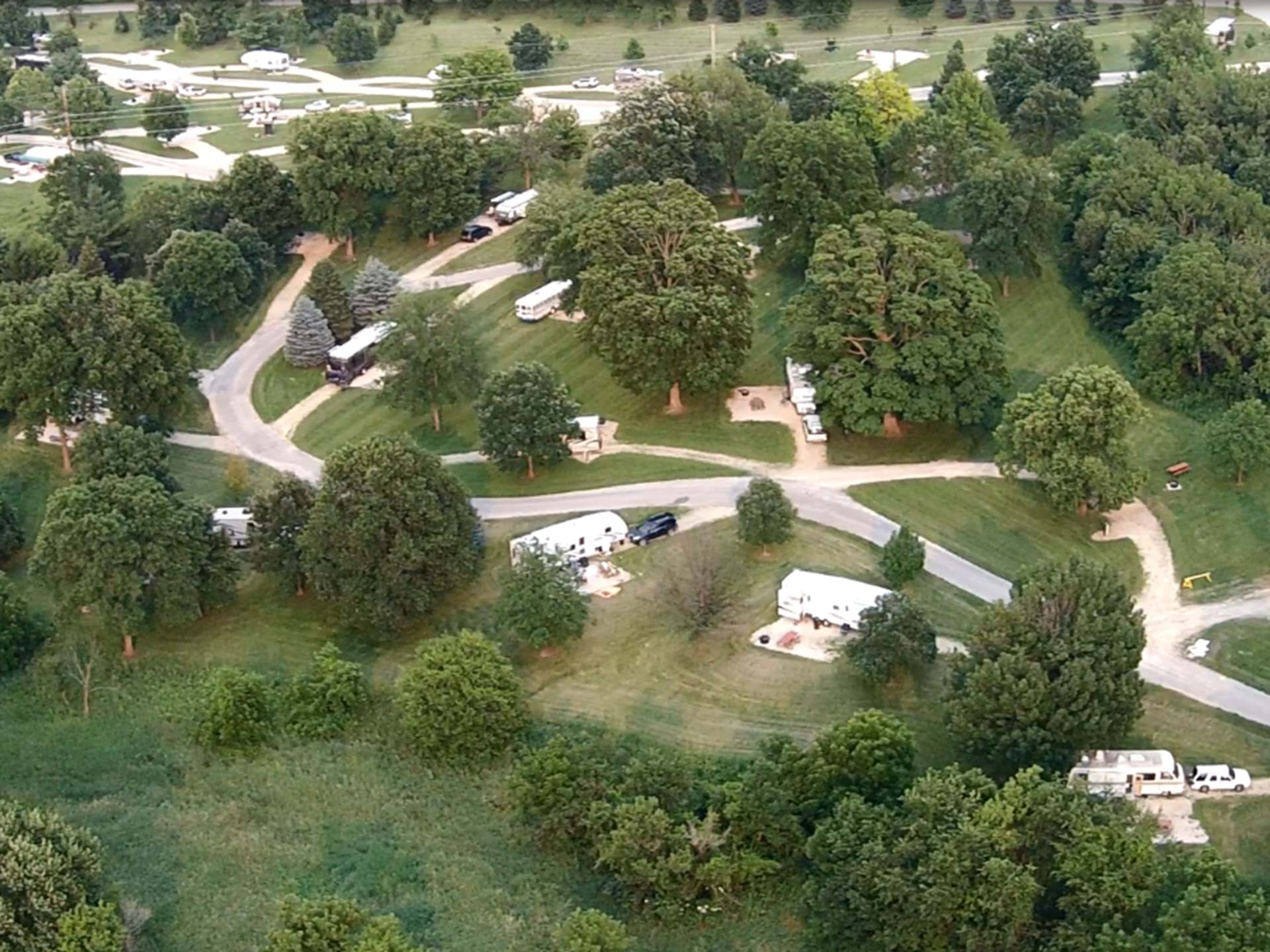 Camping is a popular activity within Wanatee Park