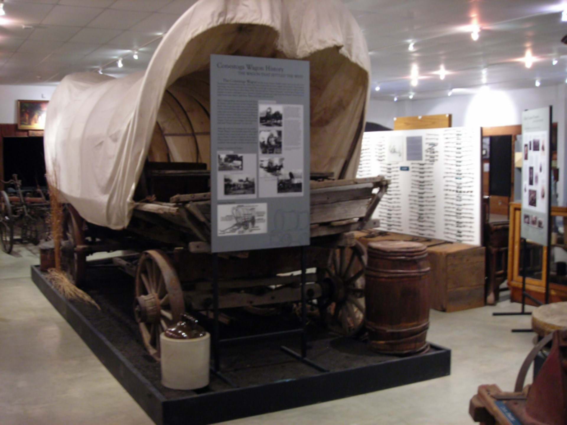 Conestoga Wagon at Forest Park Museum