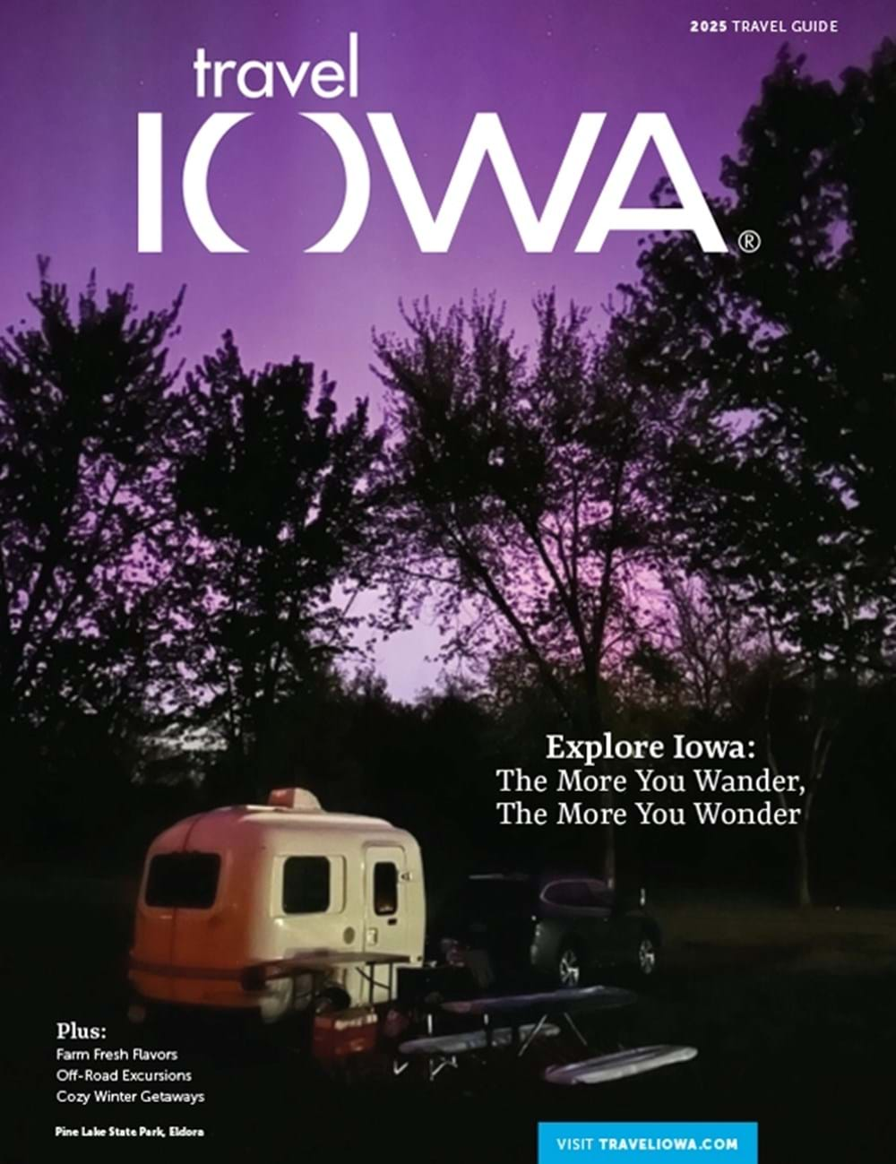 Iowa's Travel Guide cover