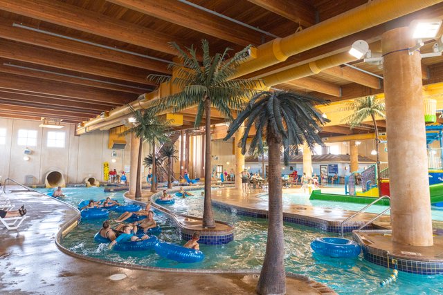 Indoor Water parks in Iowa: Bridges Bay Resort, Okoboji