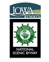 Great River Road National Scenic Byway: Iowa Tourism Map, Travel Guide ...