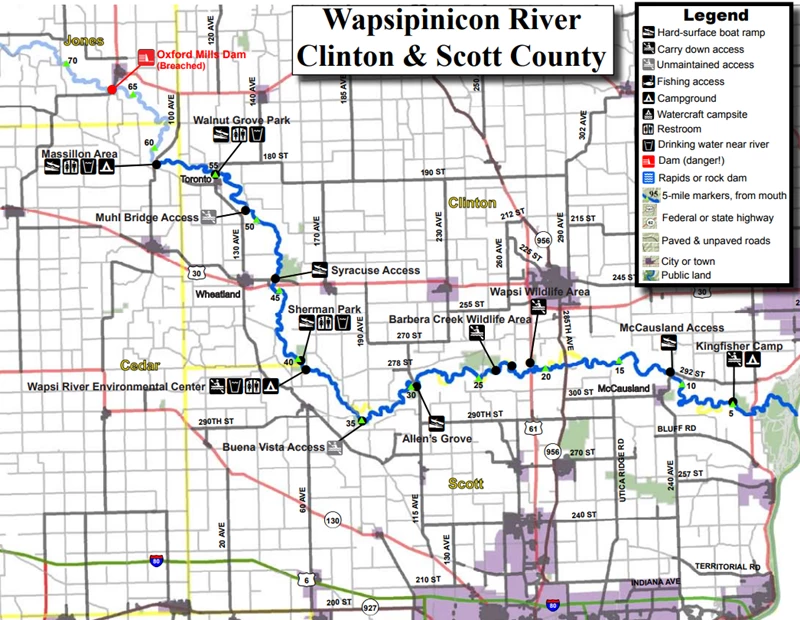 Wapsipinicon River Water Trail - South | Water Trail | Travel Iowa