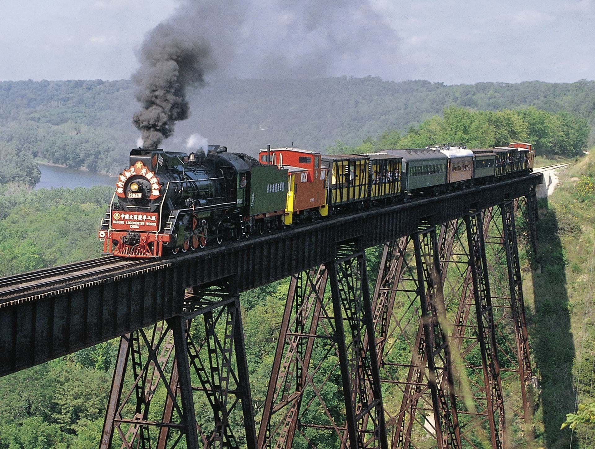 Boone & Scenic Valley Railroad Train