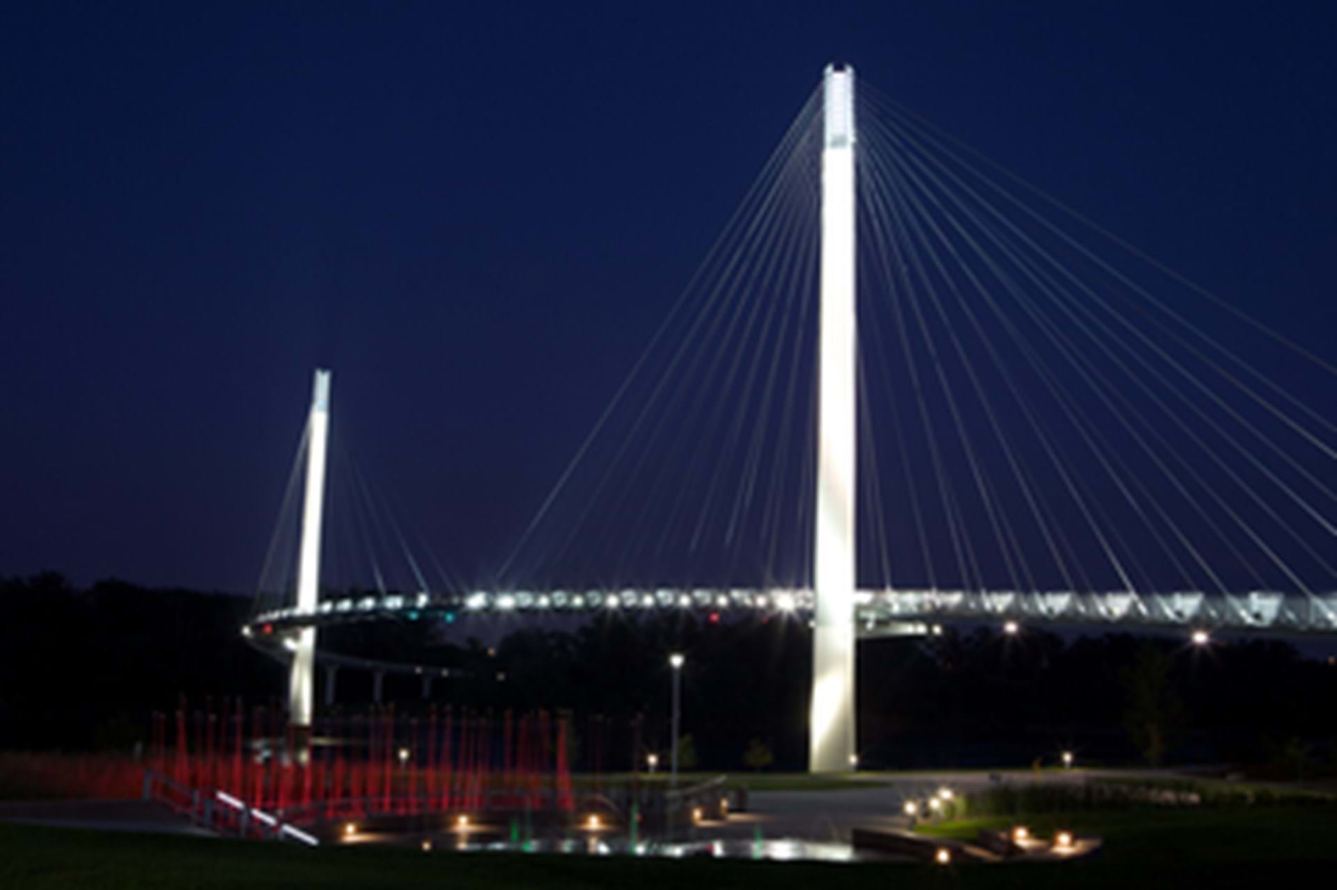 Bob Kerrey Pedestrian Bridge over the Missouri River