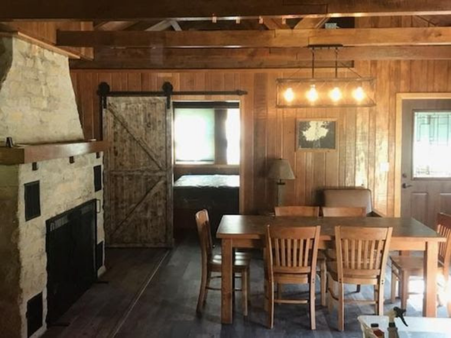 Cabin At Yellow River State Forest Harpers Ferry Iowa Travel