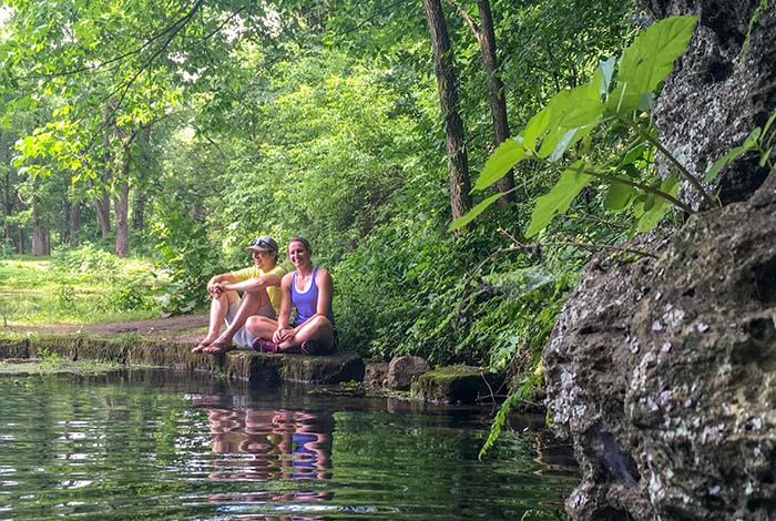 Backbone State Park Dundee Iowa