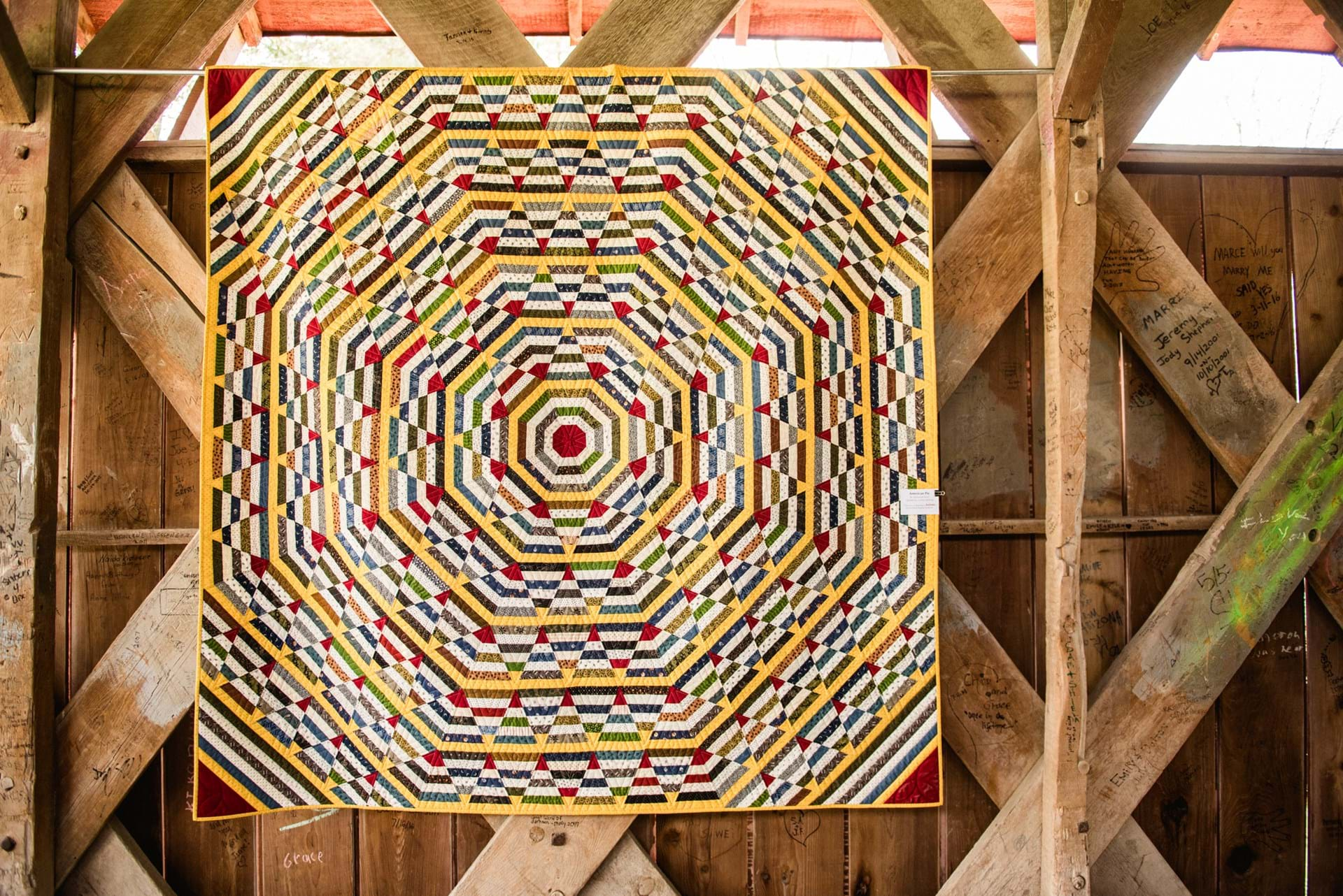 Airing of the Quilts on Madison County Covered Bridges