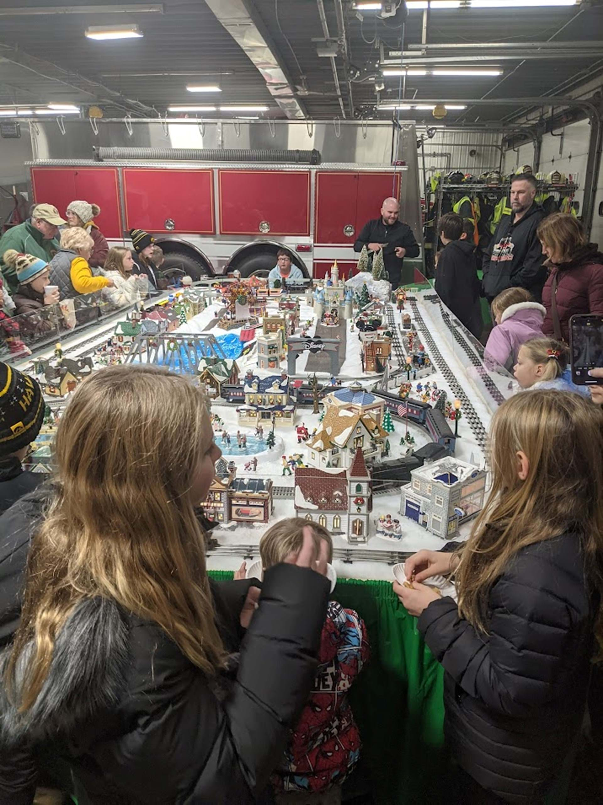 Train Display at A Christmas Past