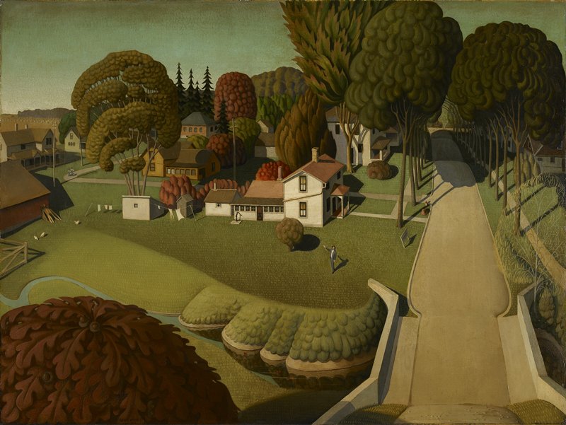 Grant Wood's Most Famous Works