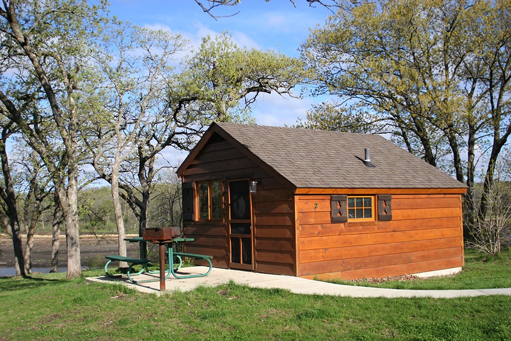 Lake of Three Fires State Park Cabins Bedord Iowa