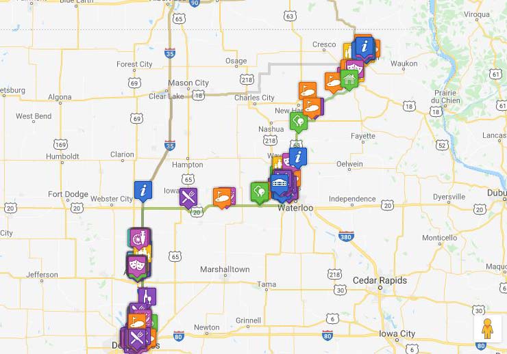 Search Iowa Tourism Map Travel Guide Things To Do Travel Iowa