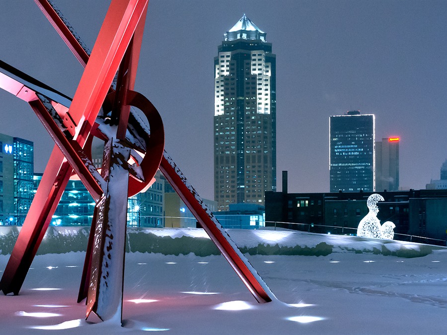 Pappajohn Sculpture Park, Des Moines, Iowa