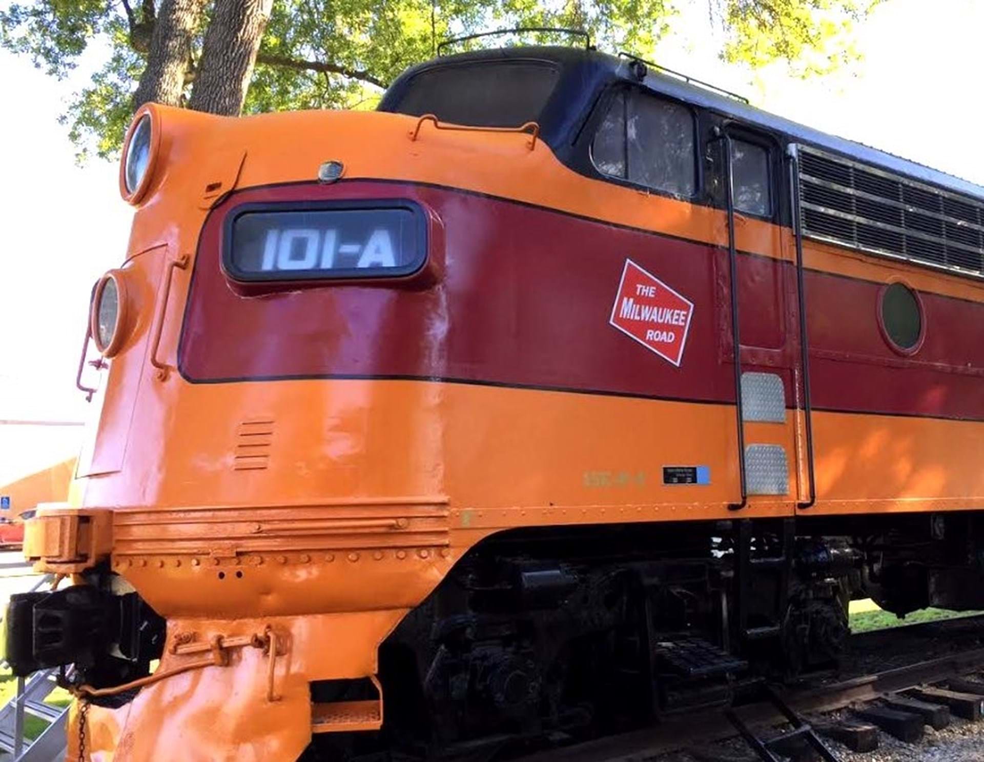 Check out this restored train in Cresco!
