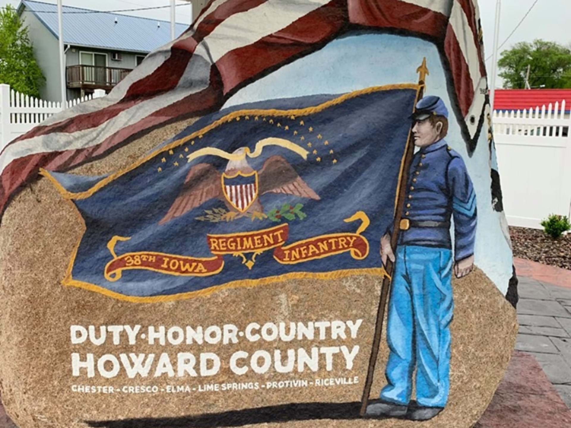 Honoring one of the best intact hand sewn flags from Civil War