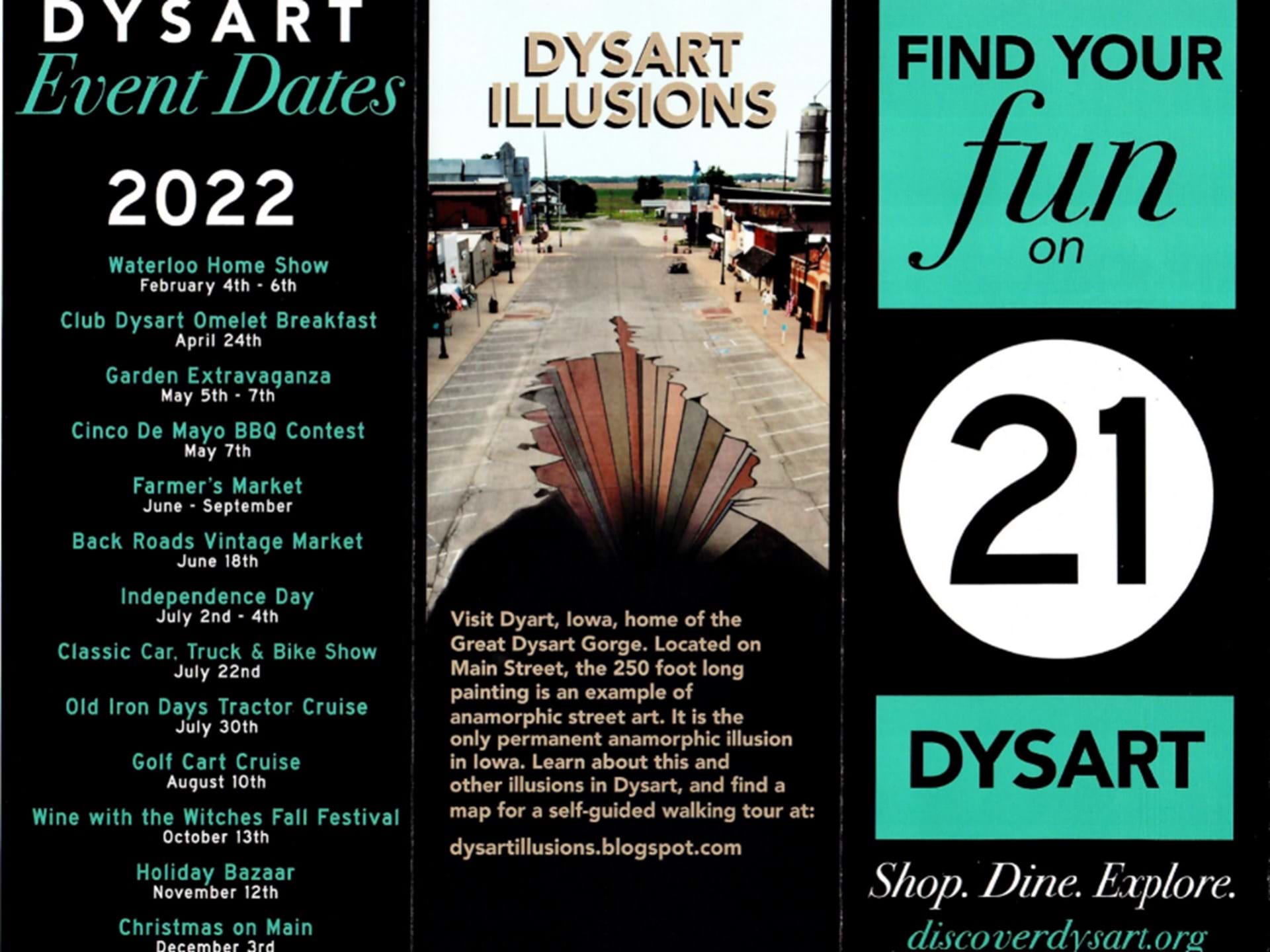 Dysart 2022 Event Dates