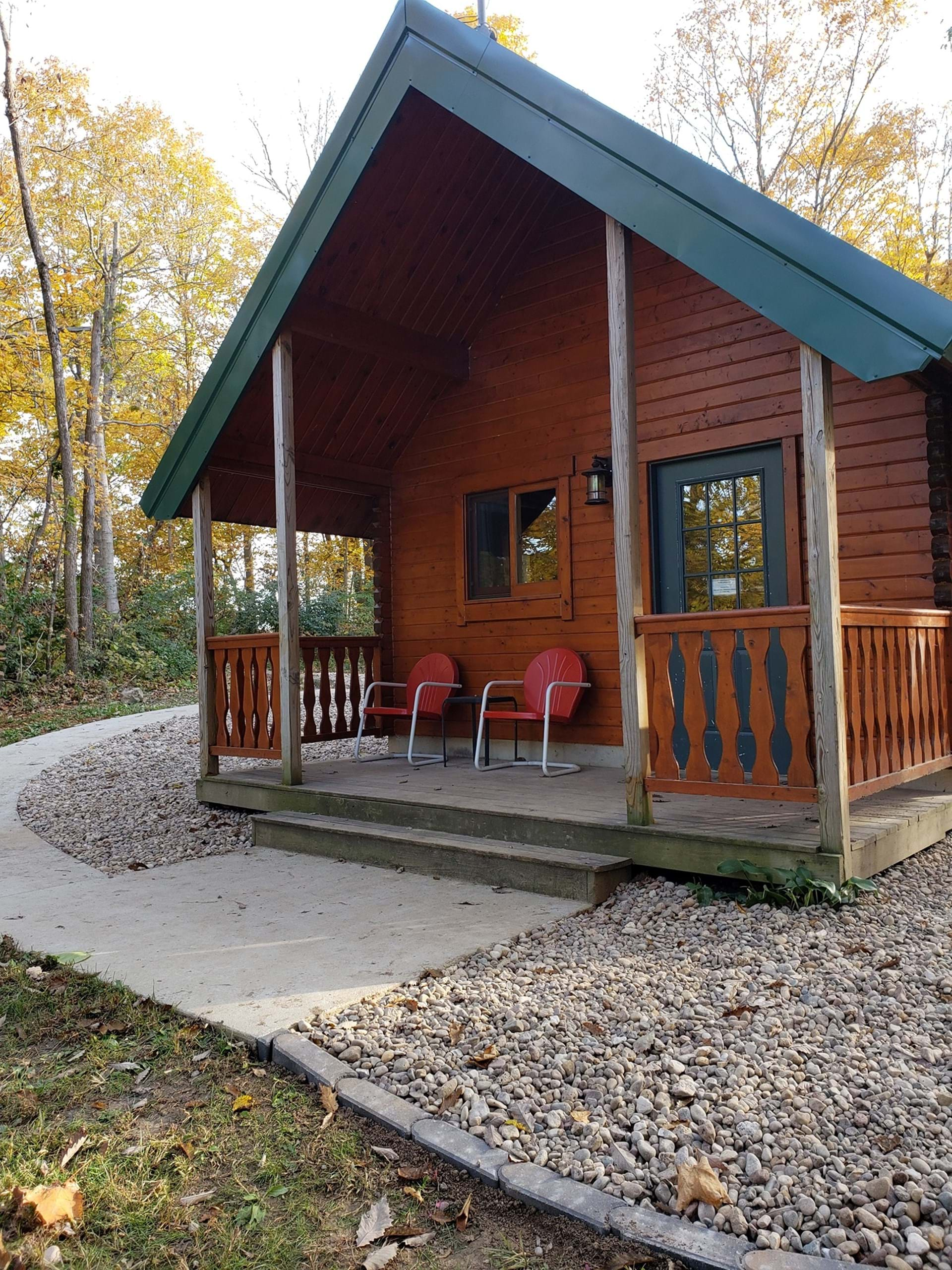 Cozy cabin at Oakland Mills Park