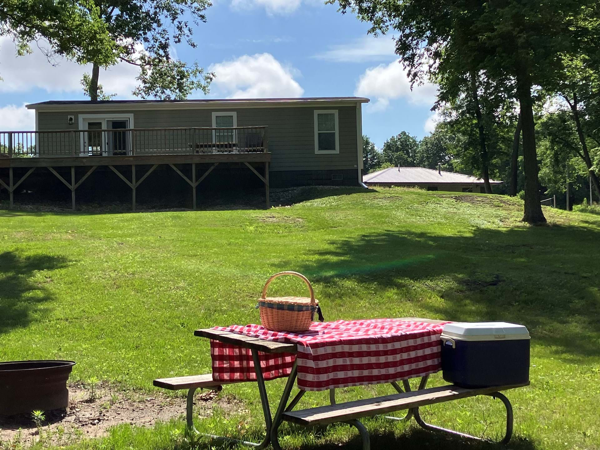 Otter Ridge Cabin along the Shell Rock River