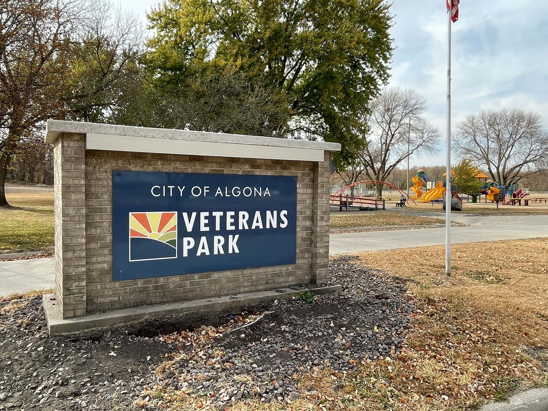 Veterans Park in Algona