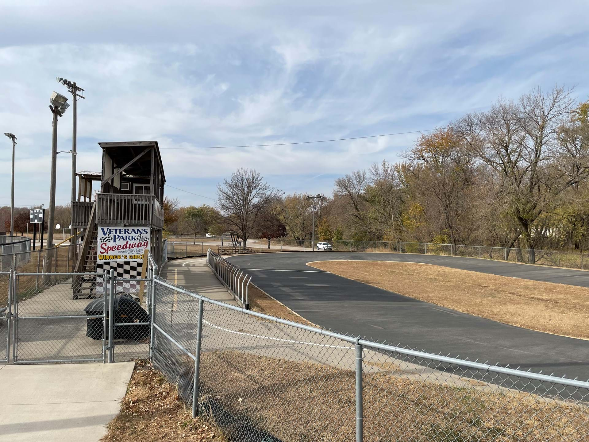 Remote control race car track