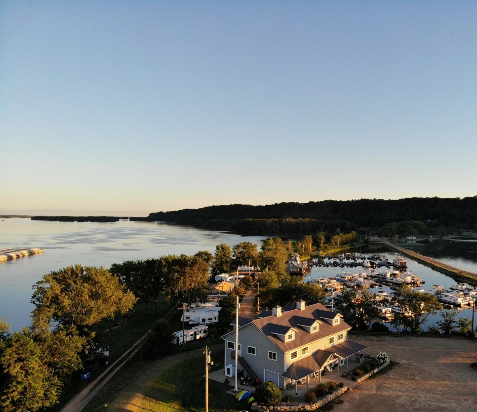 Island City Harbor: Iowa's Only Island City