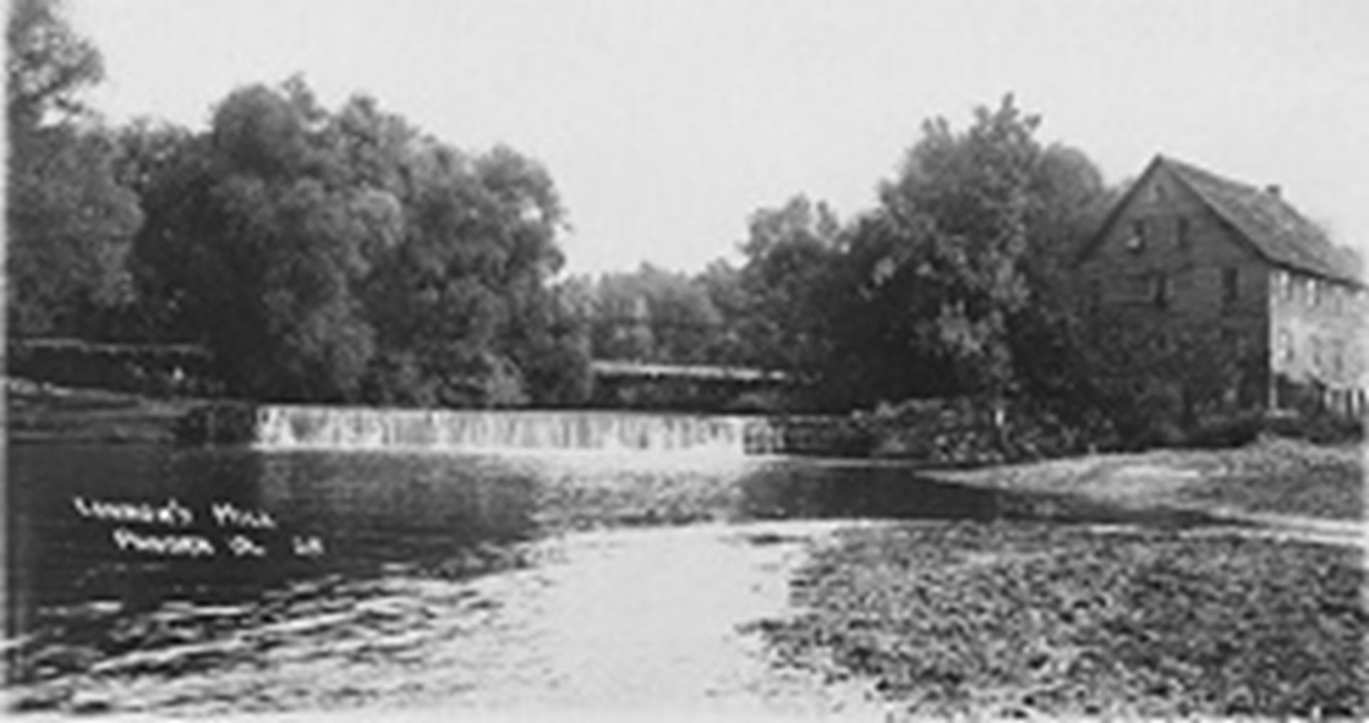 Lenon Mill along Middle Raccoon River, Ca. 1900