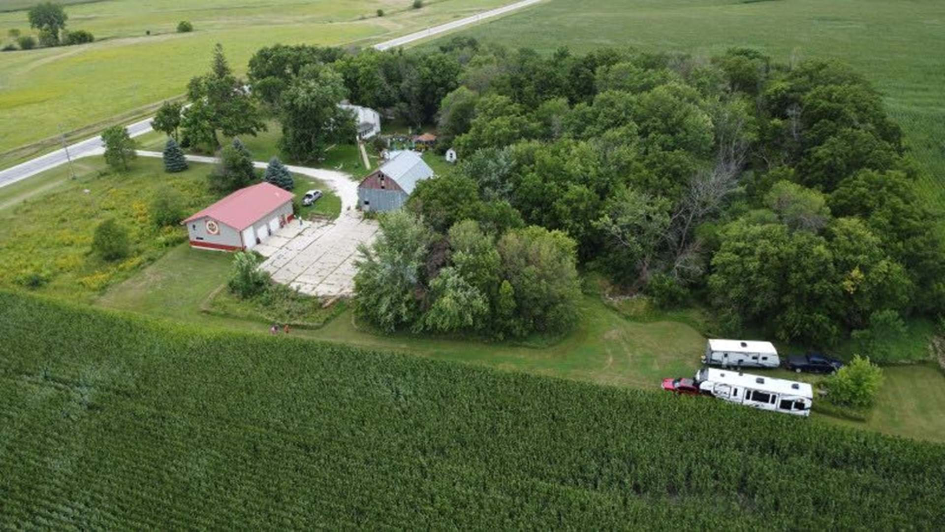 Ariel View of our property