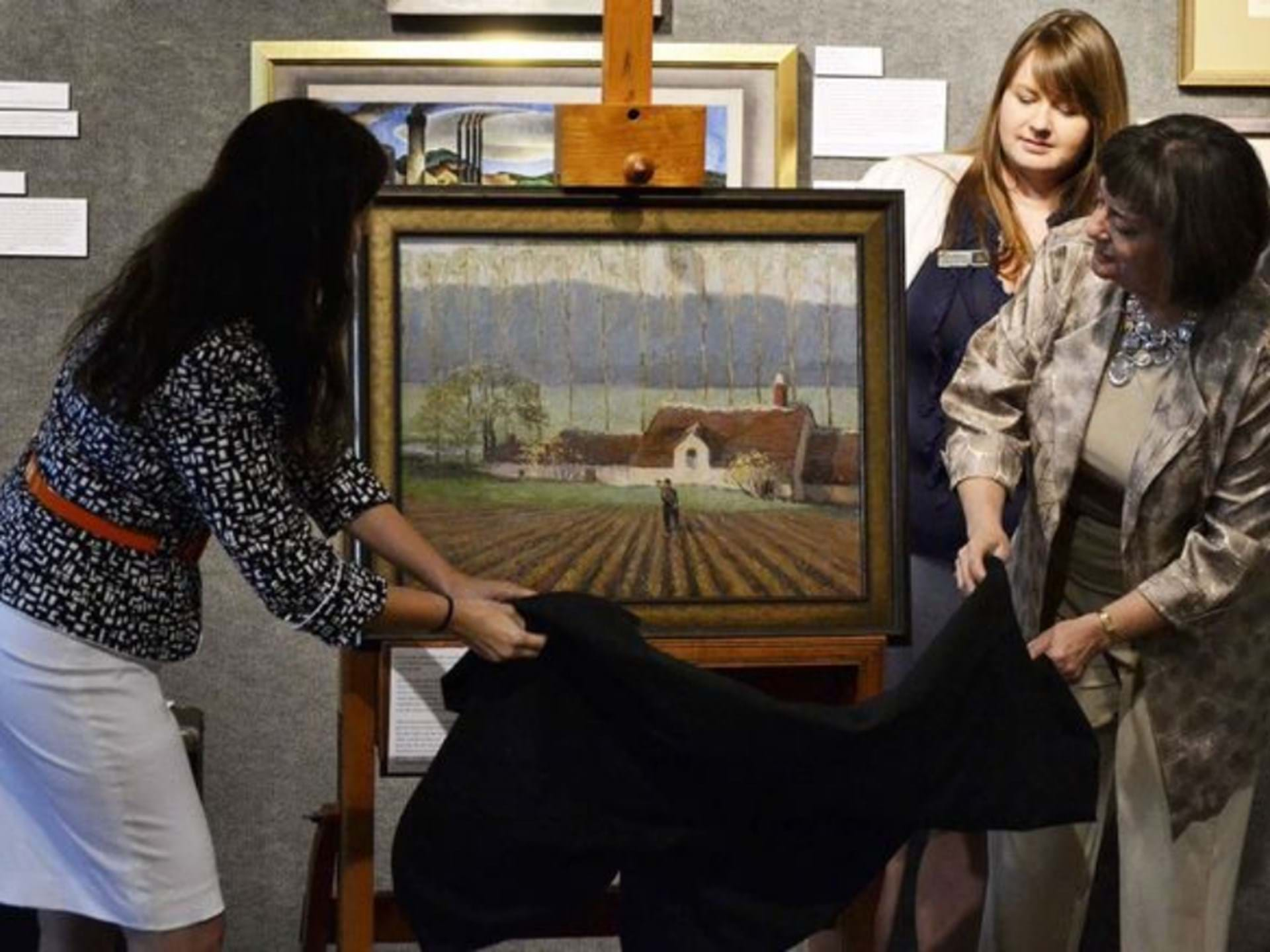 Revealing a recent Grant Wood purchase