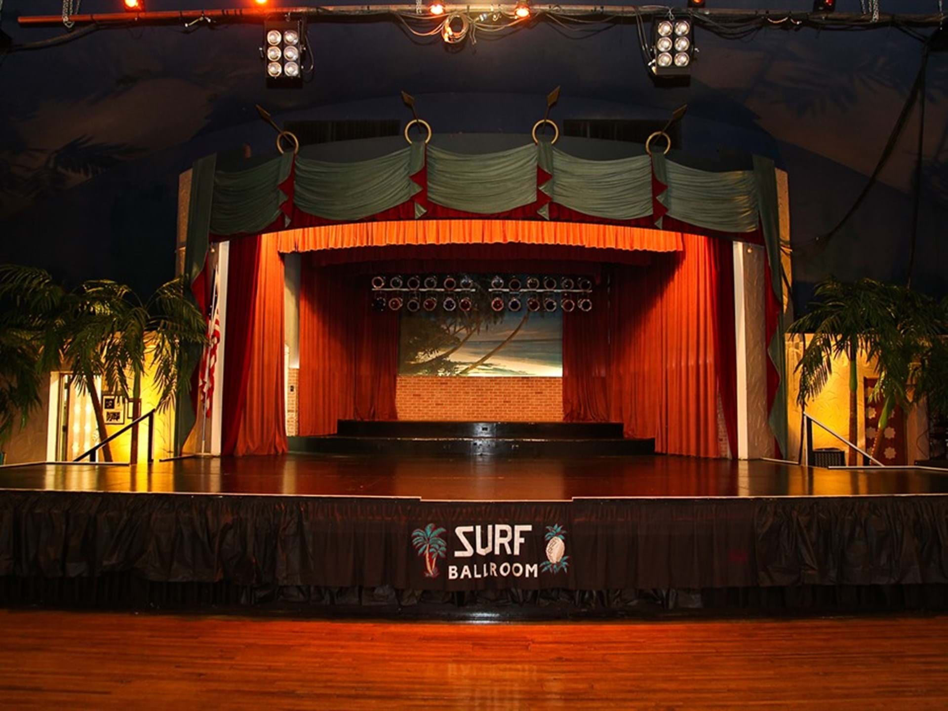 Surf Ballroom Stage
