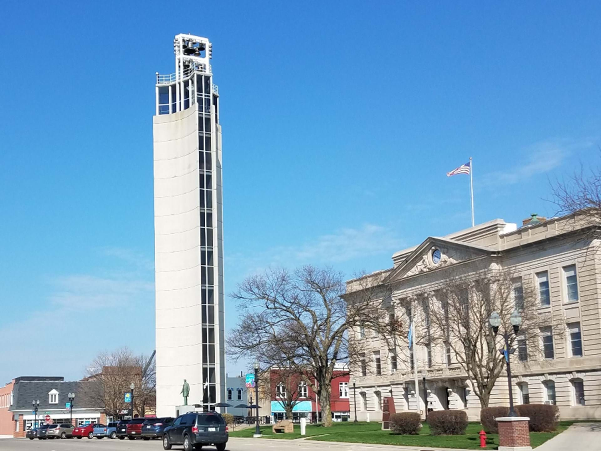 Mahanay Bell Tower Jefferson, Iowa Travel Iowa