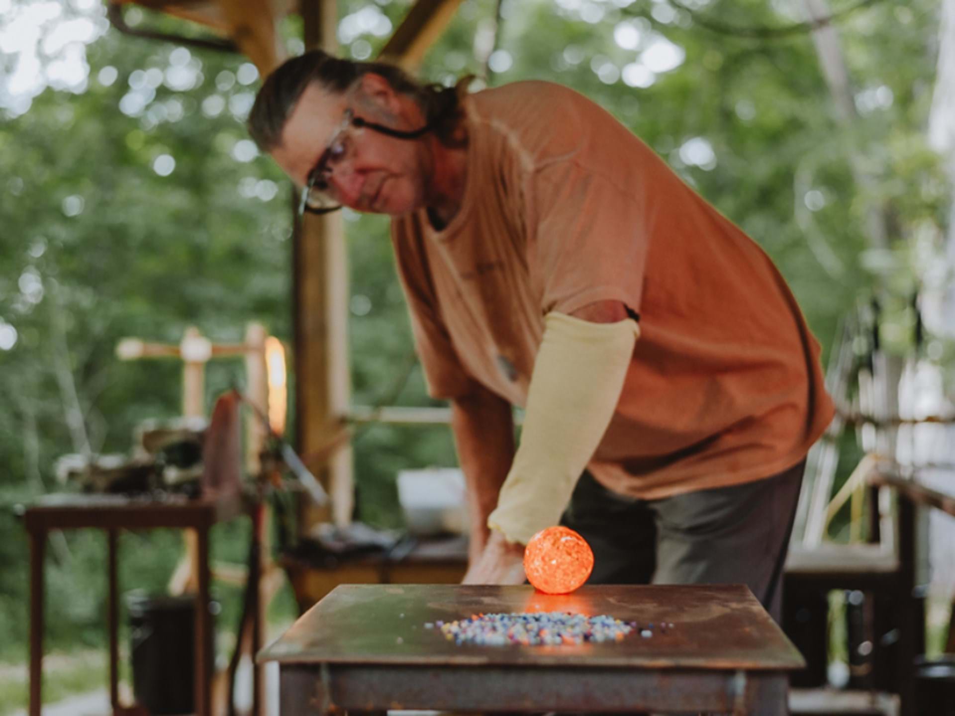 Glass Blowing with Tim Blair