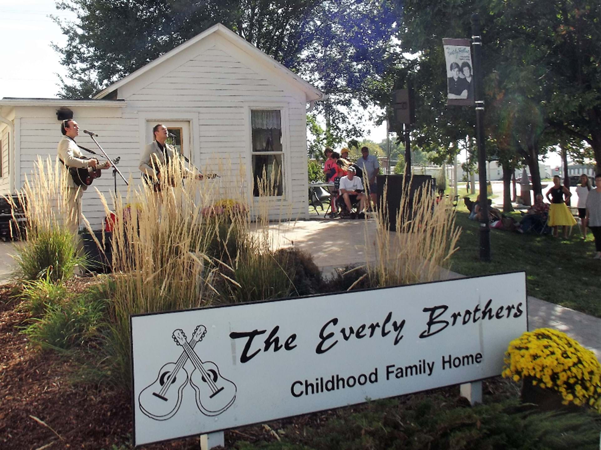Free converts at the Everly Brothers Childhood Home