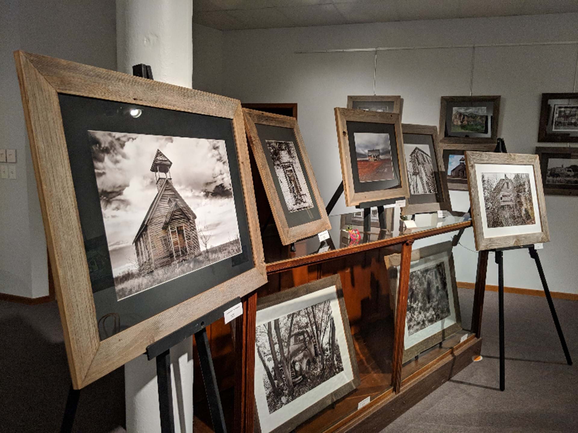 Local artists featured as part of the permanent collection