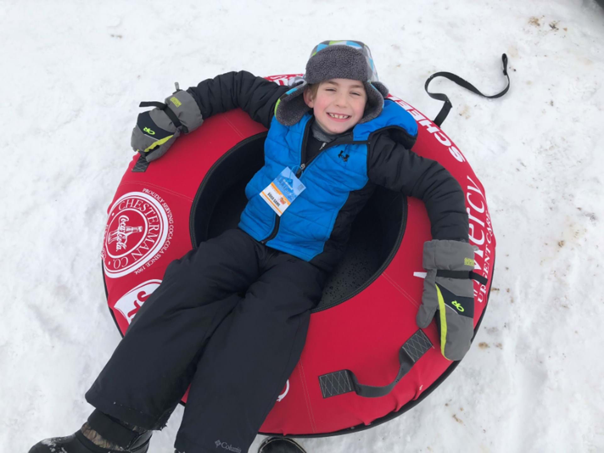 Snow Tubing at Cone Park Sioux City